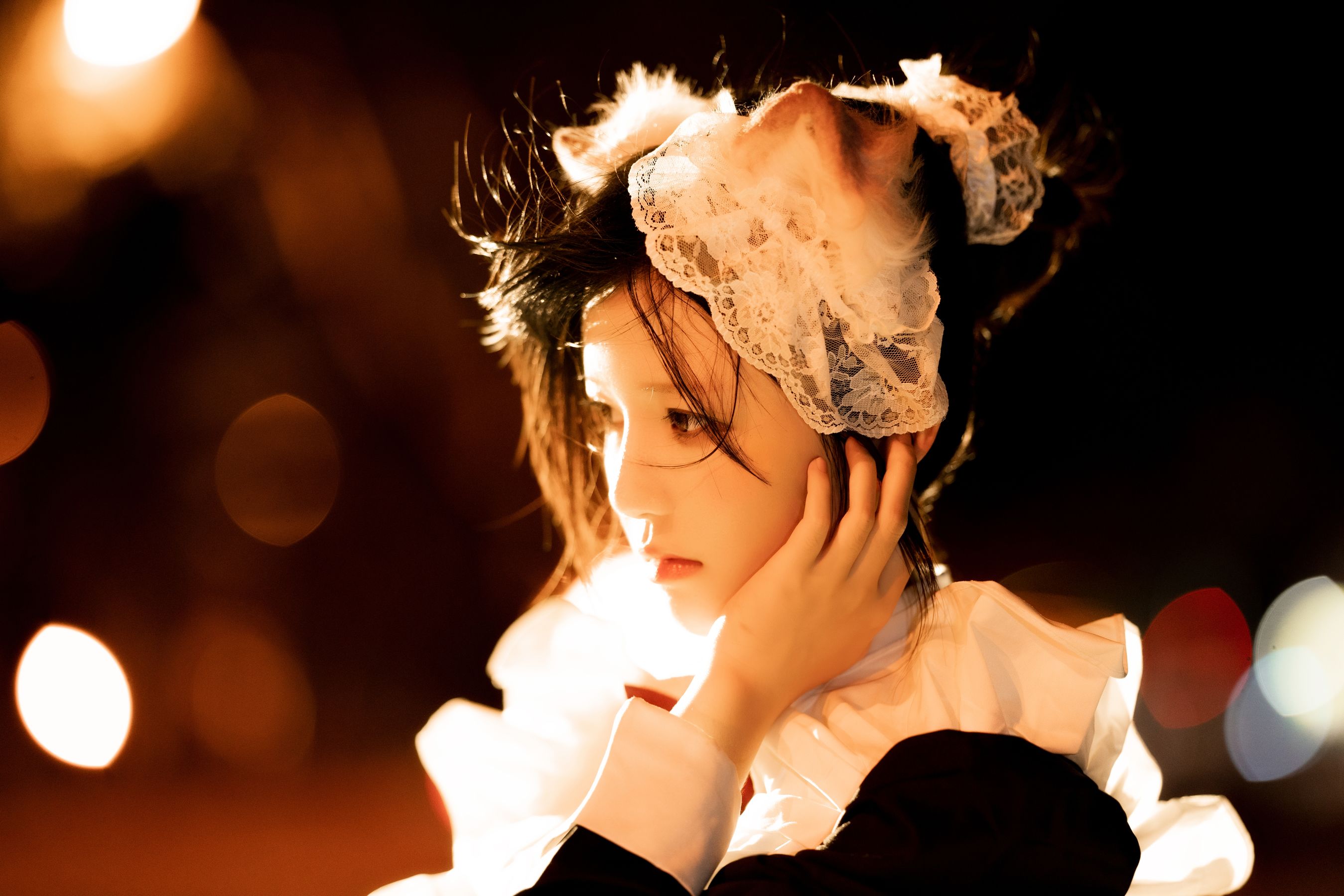 桜桃喵 – 长裙妹抖 Cosplay-第36张