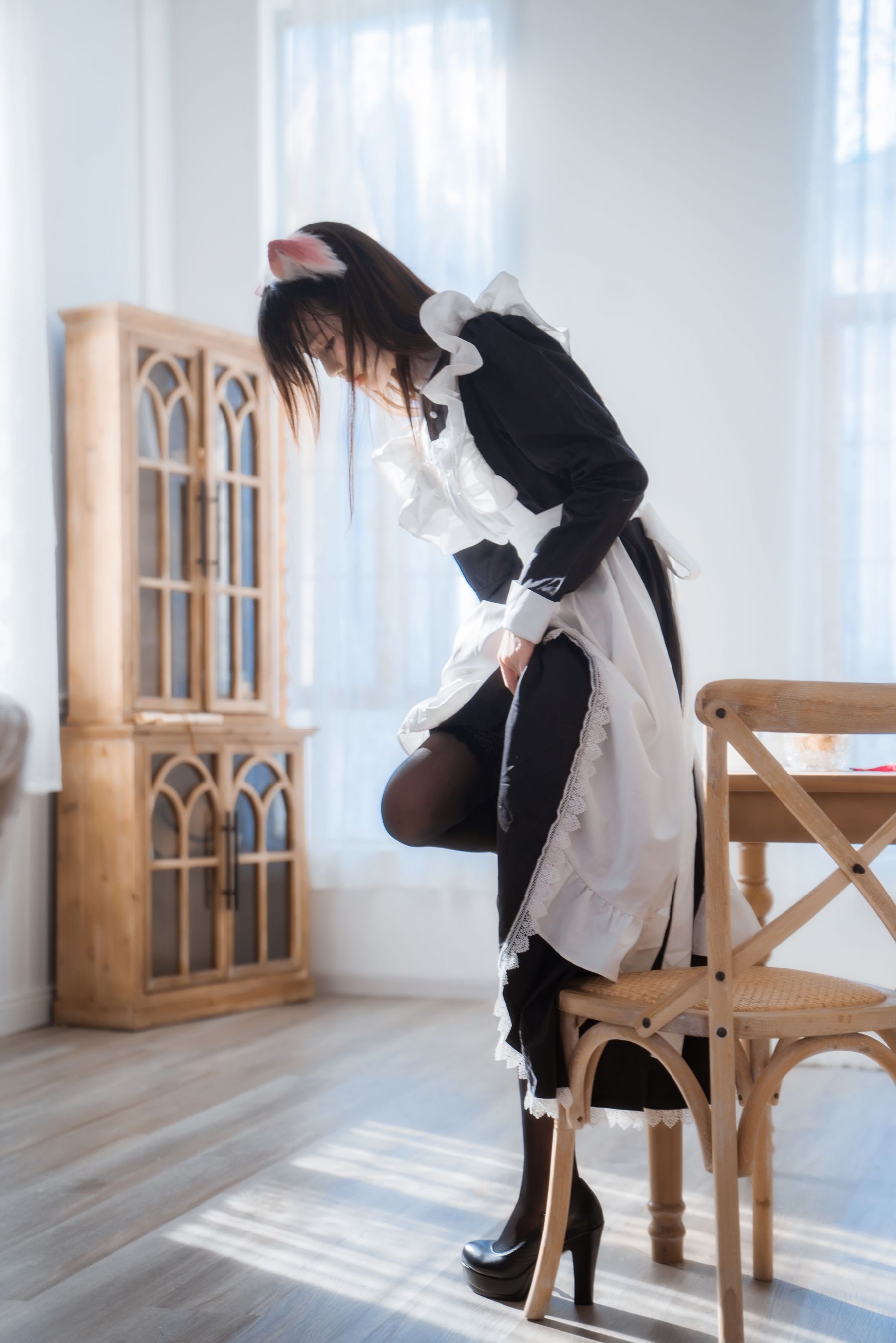 桜桃喵 – 长裙妹抖 Cosplay-第57张