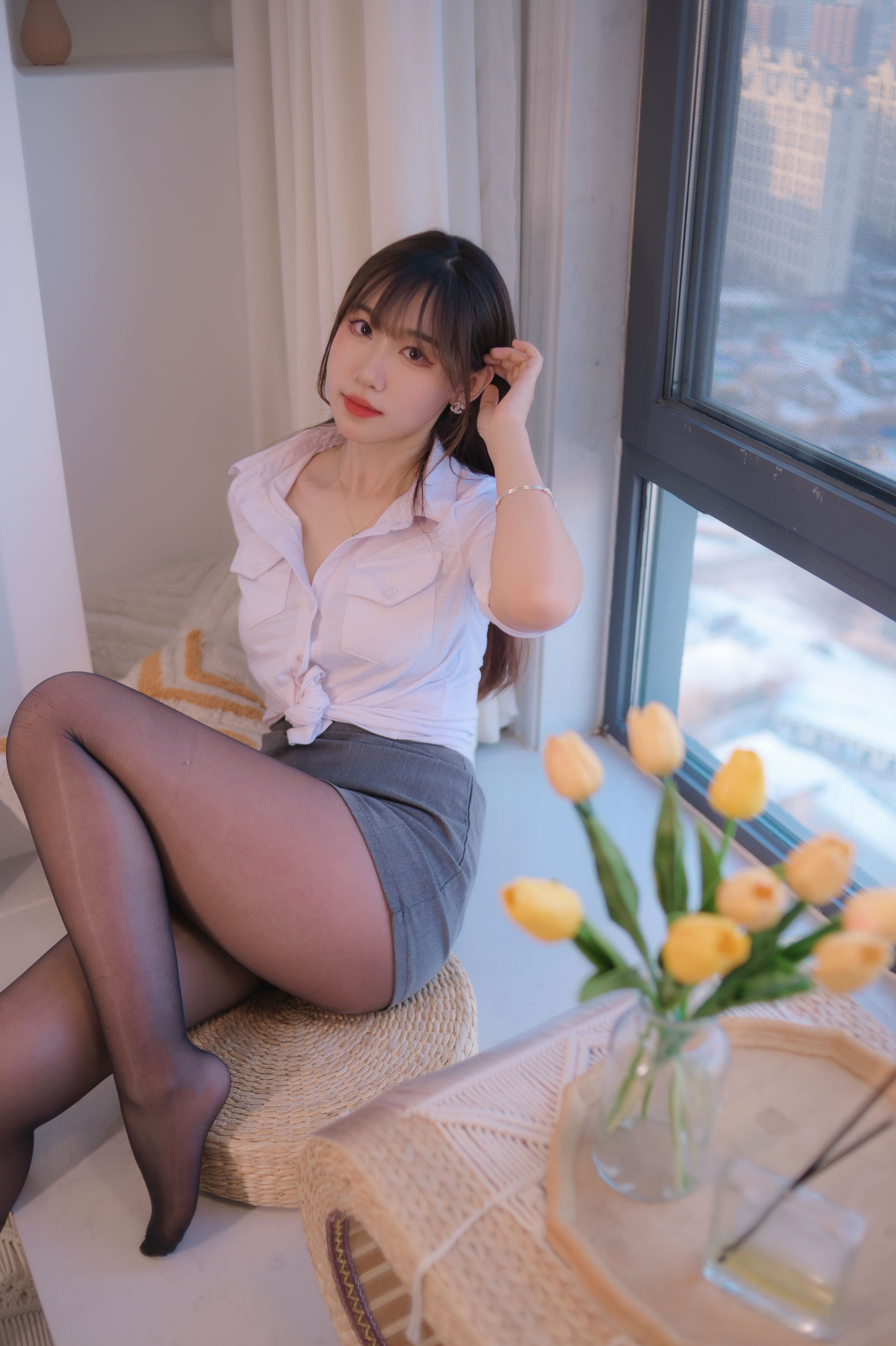 陶可爱 – 制服诱惑 Cosplay-第6张