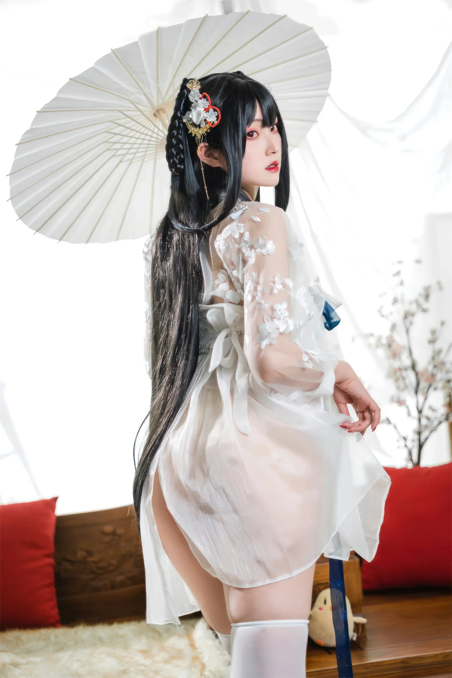 Natsuko夏夏子 – 逸仙 膏发凝脂 Cosplay-第4张