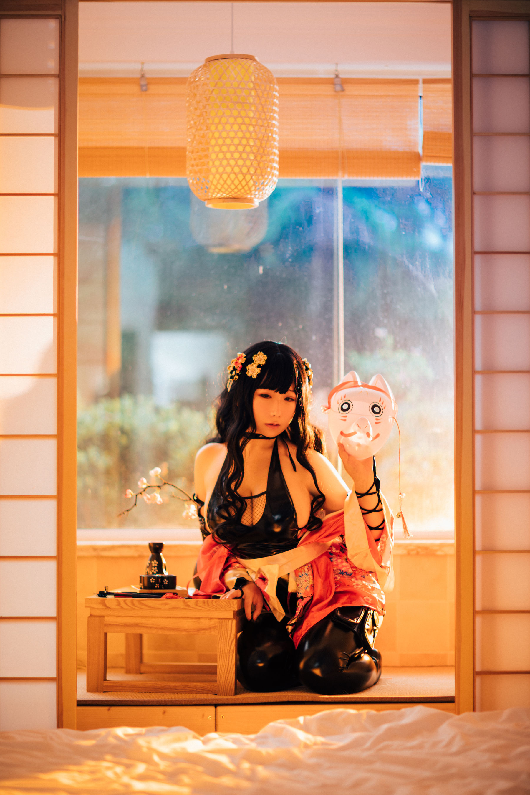 动漫博主从从从从鸾 大胸忍者 Cosplay-第1张