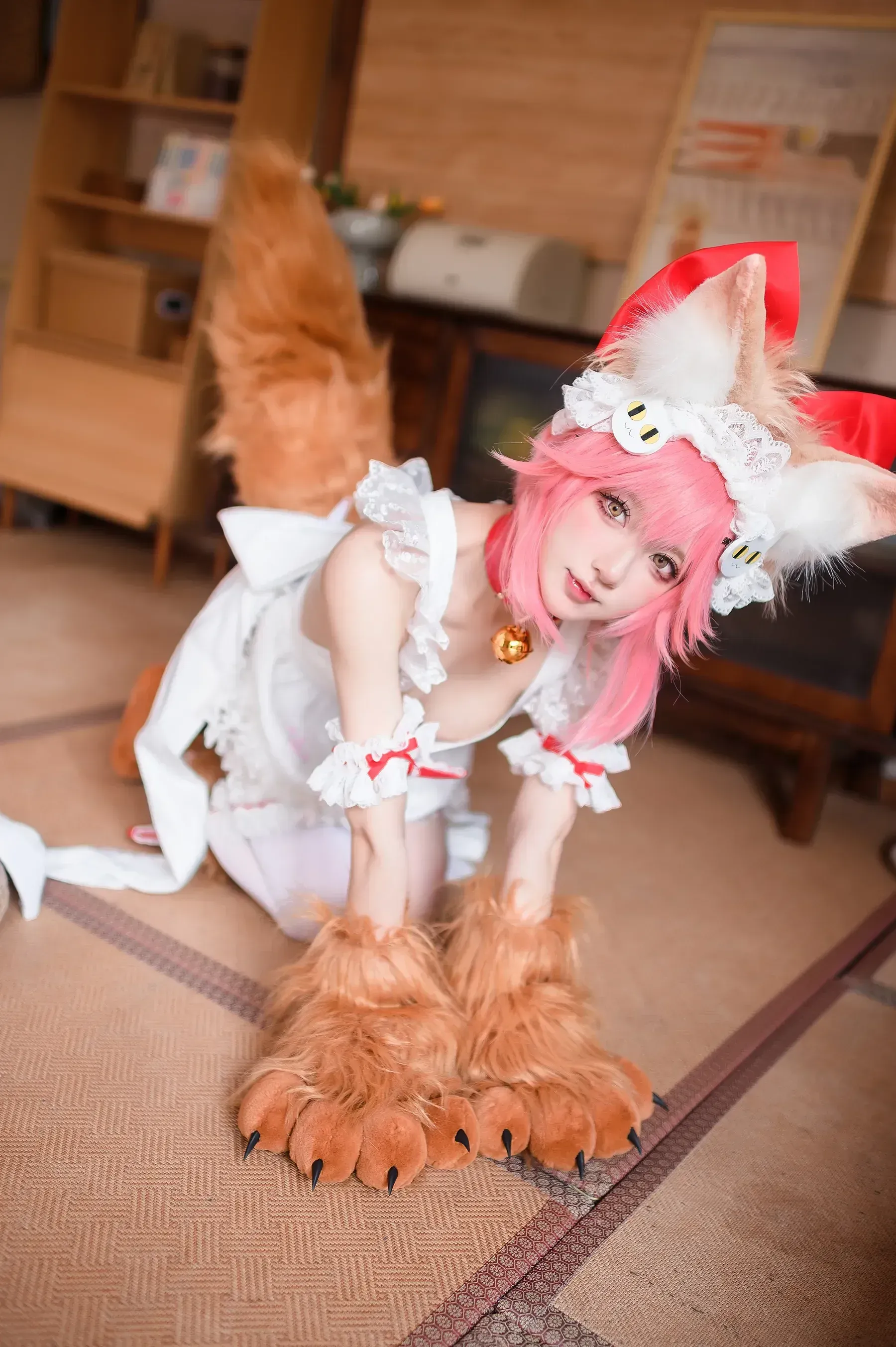阿包也是兔娘 – 玉藻喵 Cosplay-第2张