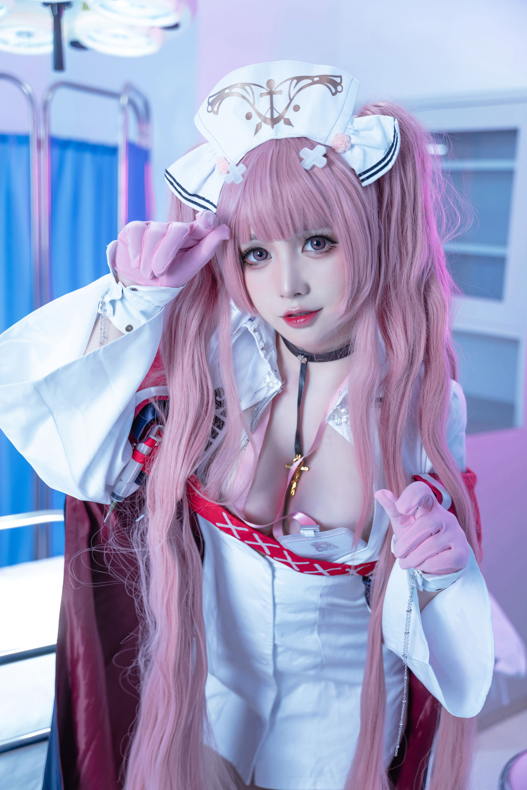 Shiroi_白井茶茶 – 碧蓝航线 英仙座护士 Cosplay-第9张