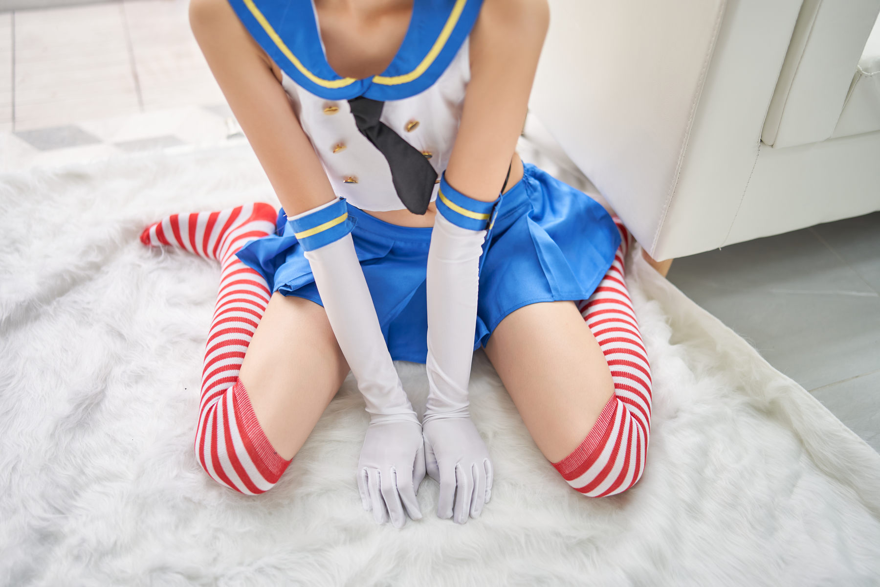 清纯妹子西瓜 – 舰队少女 兔女郎 Cosplay-第2张