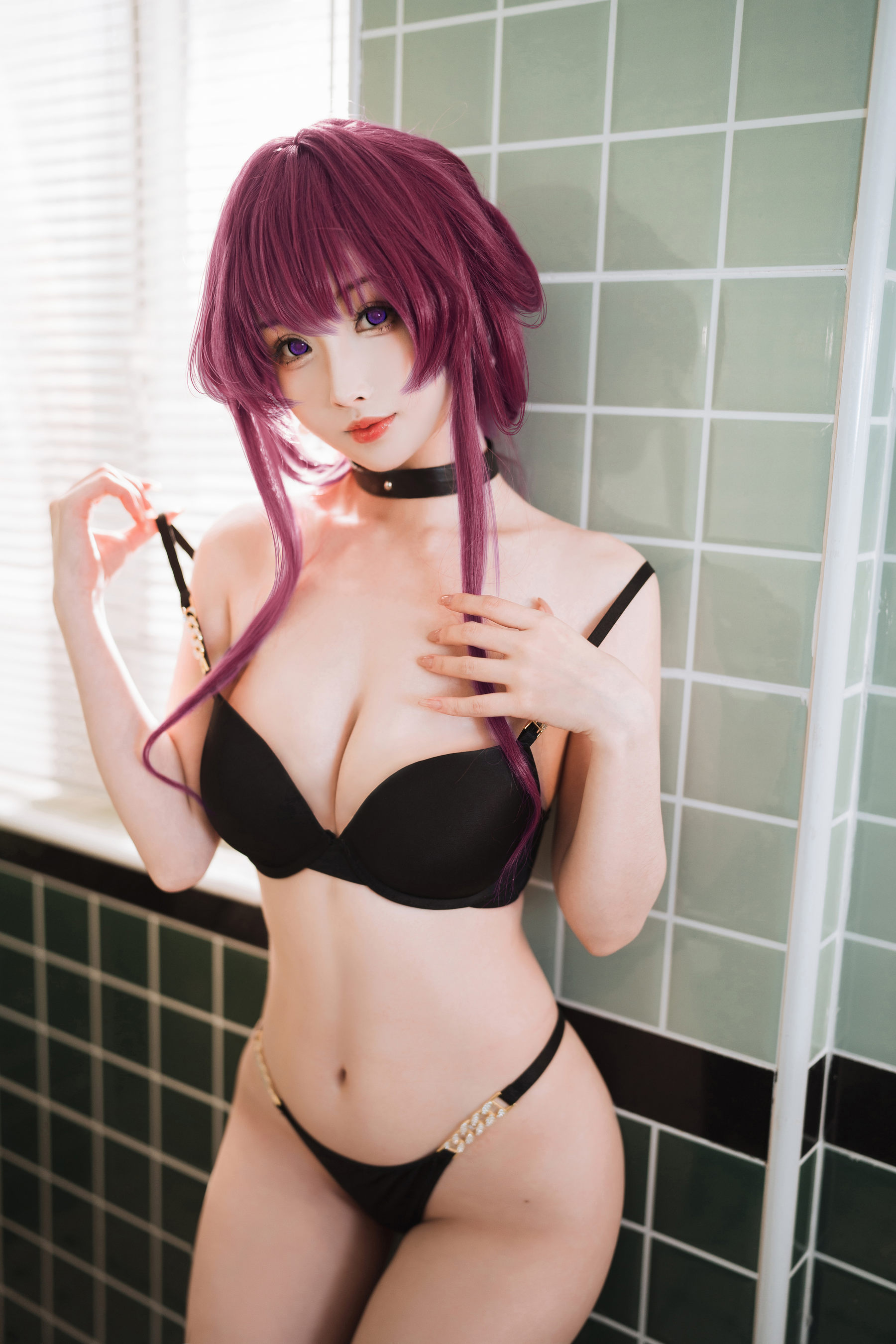 COS福利rioko凉凉子 – 卡芙卡妈咪特典版 Cosplay-第24张