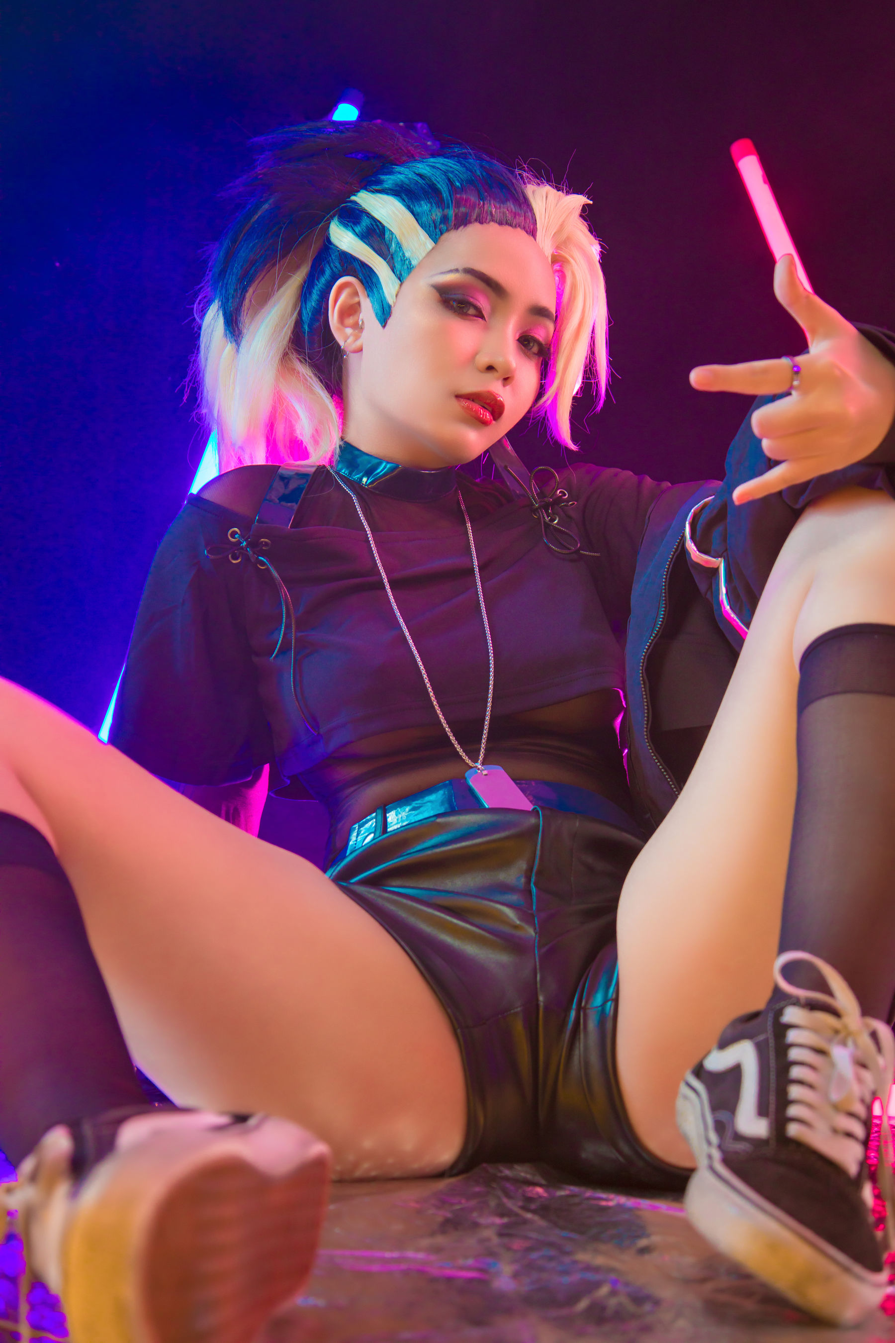 Umeko J – Akali The Baddest Cosplay-第61张