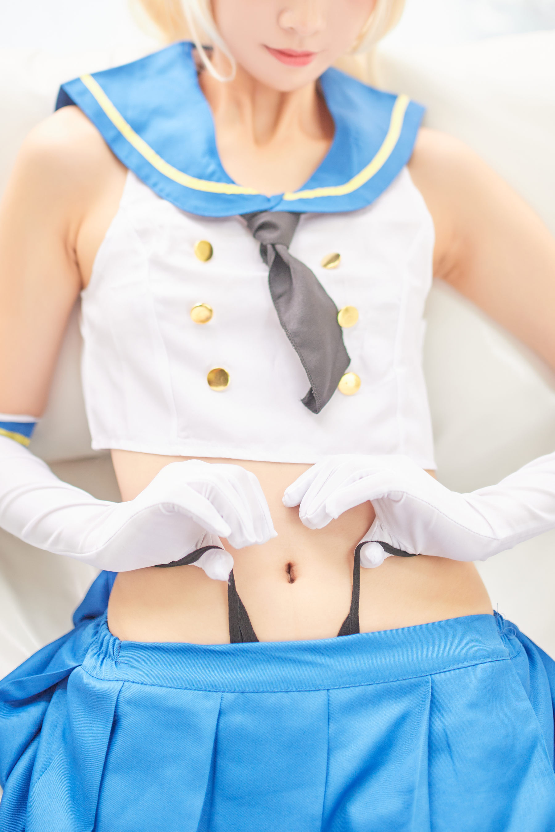 清纯妹子西瓜 – 舰队少女 兔女郎 Cosplay-第28张