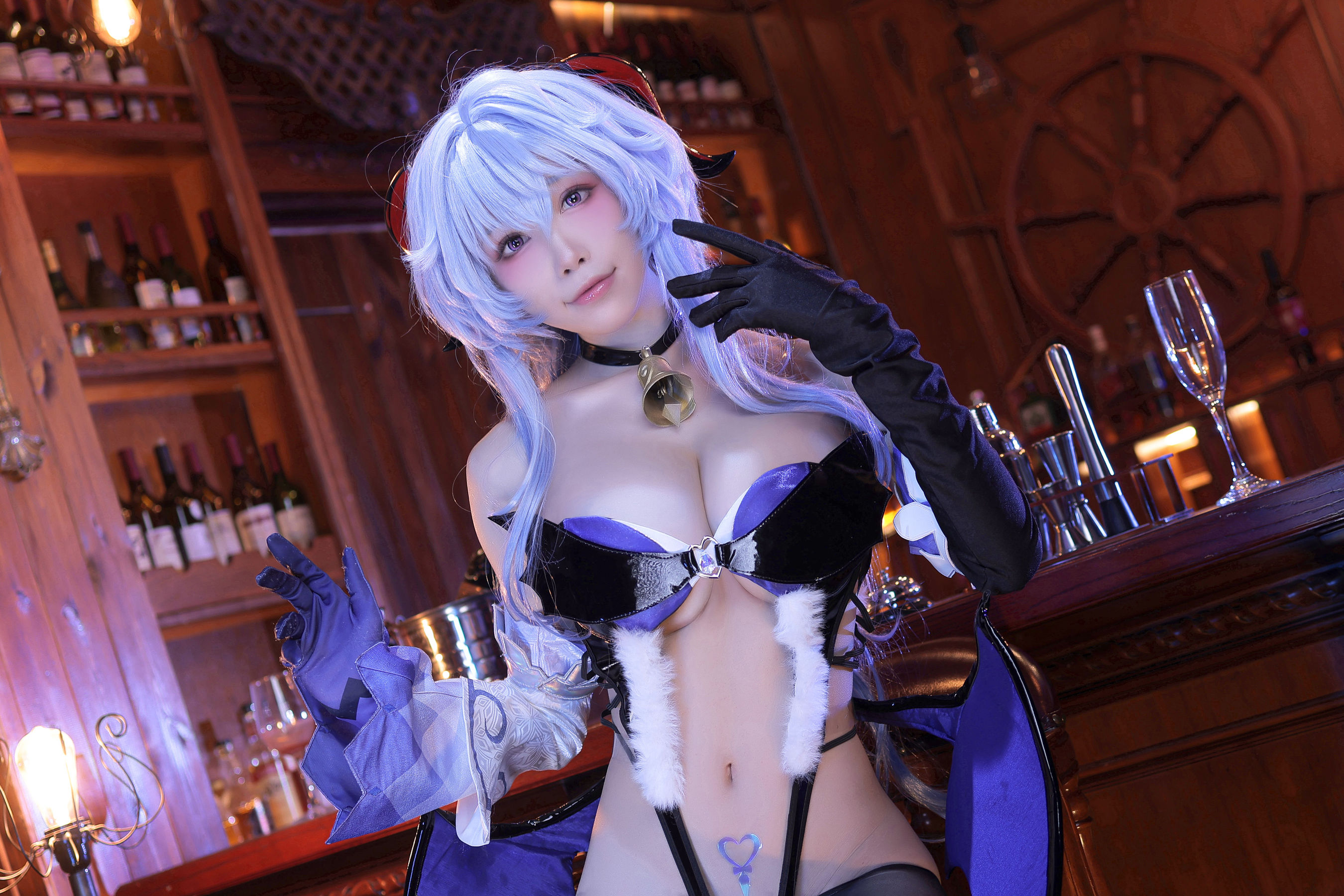 动漫博主水淼aqua – 甘雨-同人魅魔 Cosplay-第3张