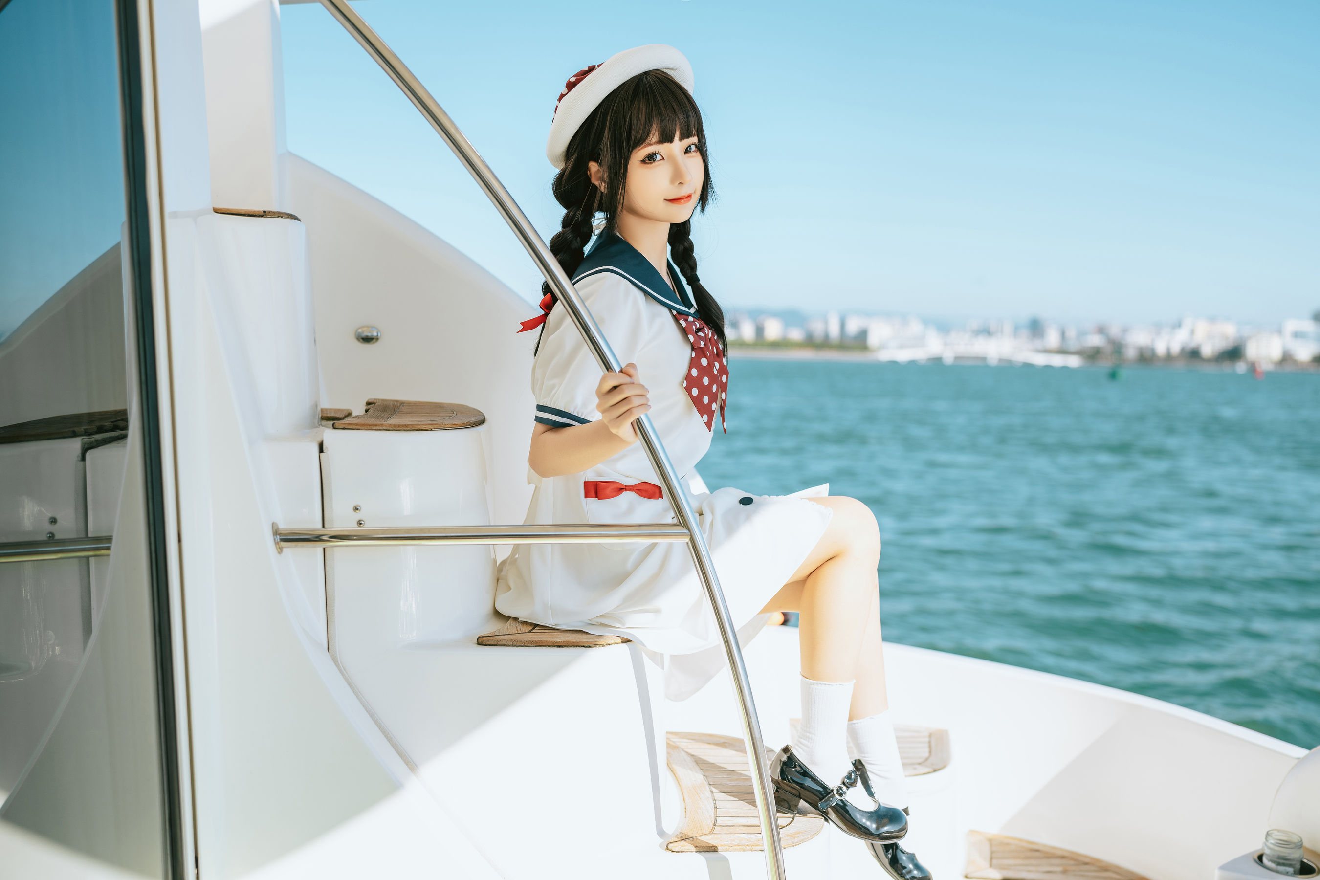 动漫博主蠢沫沫 – 水手日记（绅士版） Cosplay-第84张