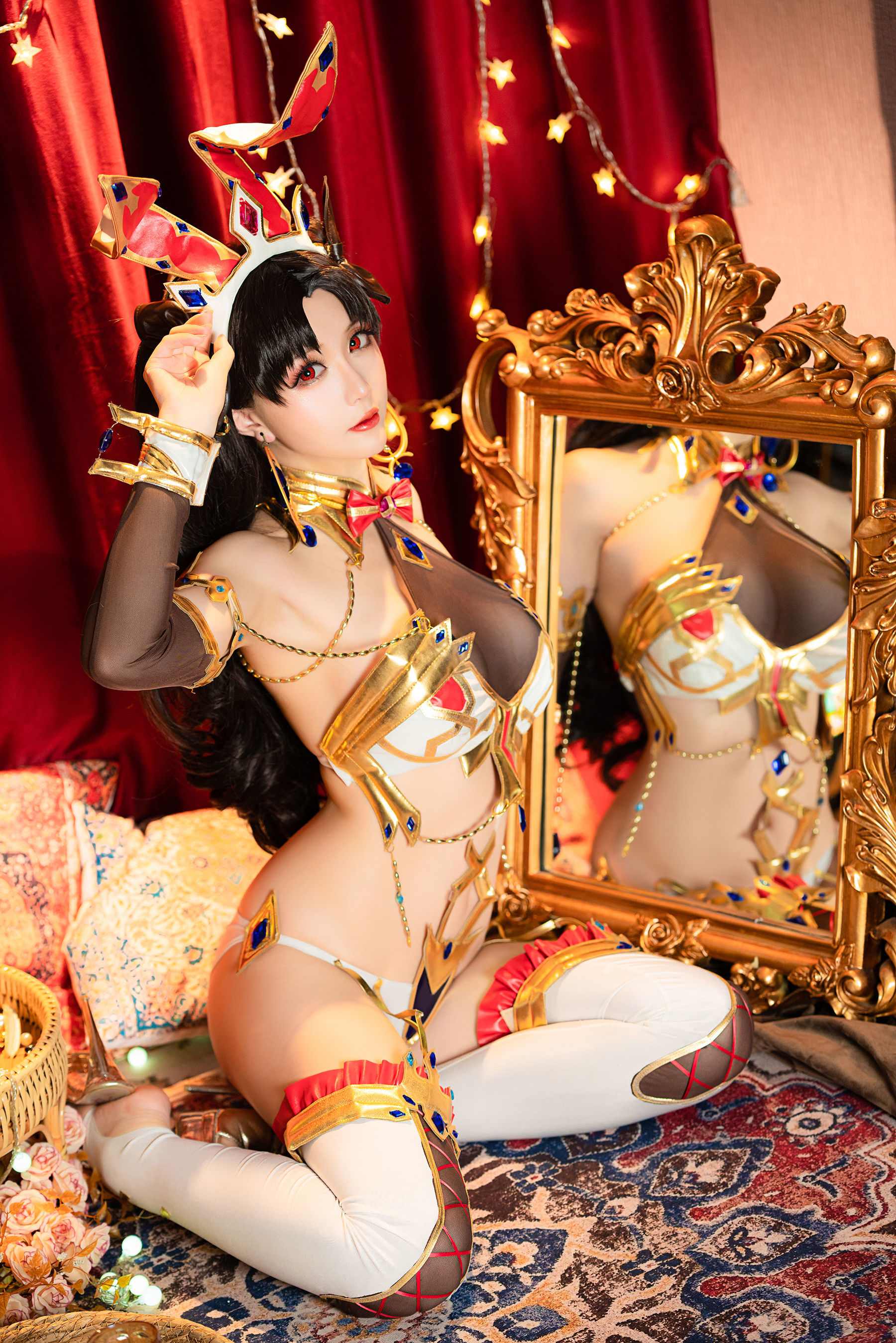 Coser小姐姐星之迟迟 – 伊什塔尔同人 伊斯塔凛 Cosplay-第2张