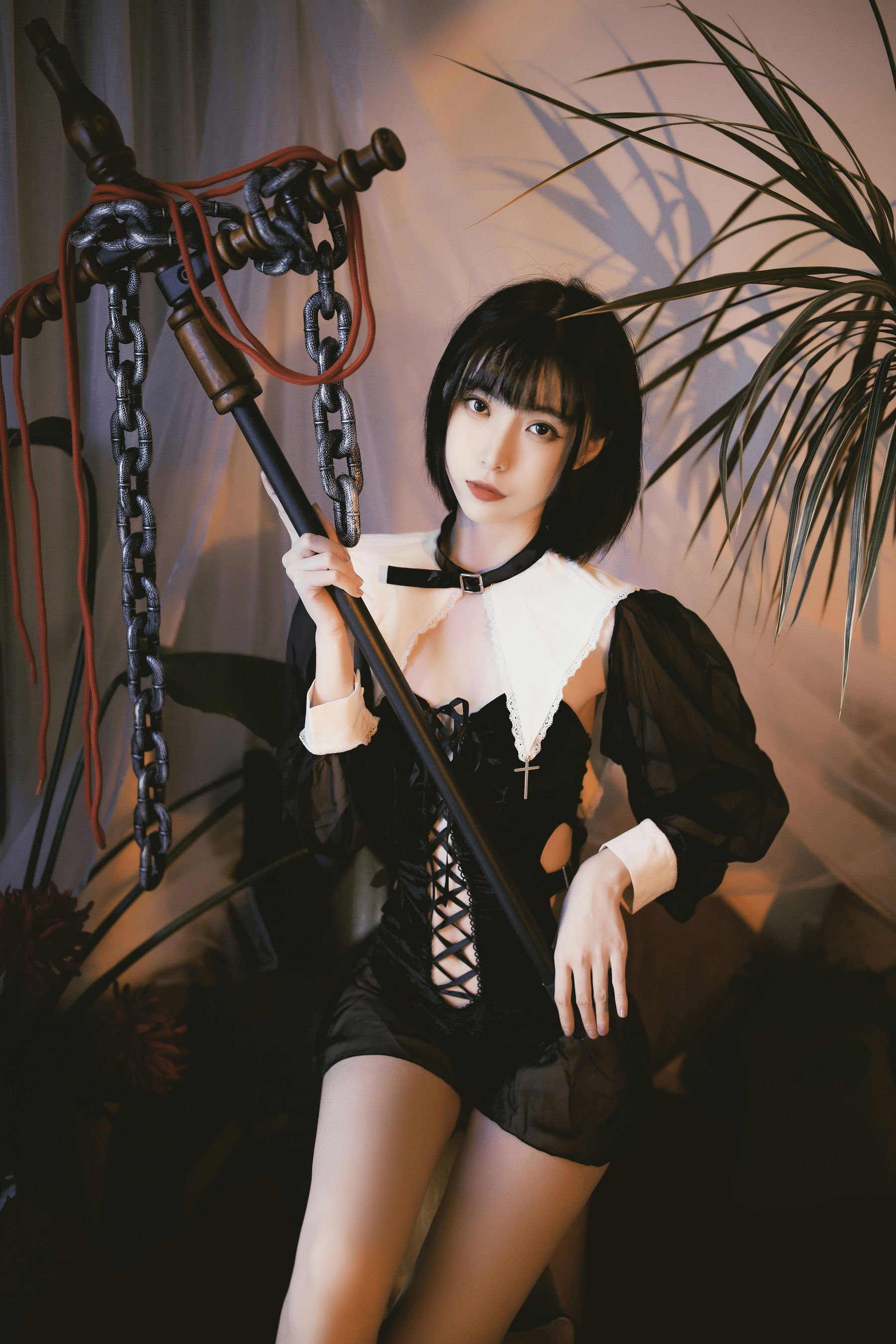 许岚(叁月life) – 修女创作 Cosplay-第1张