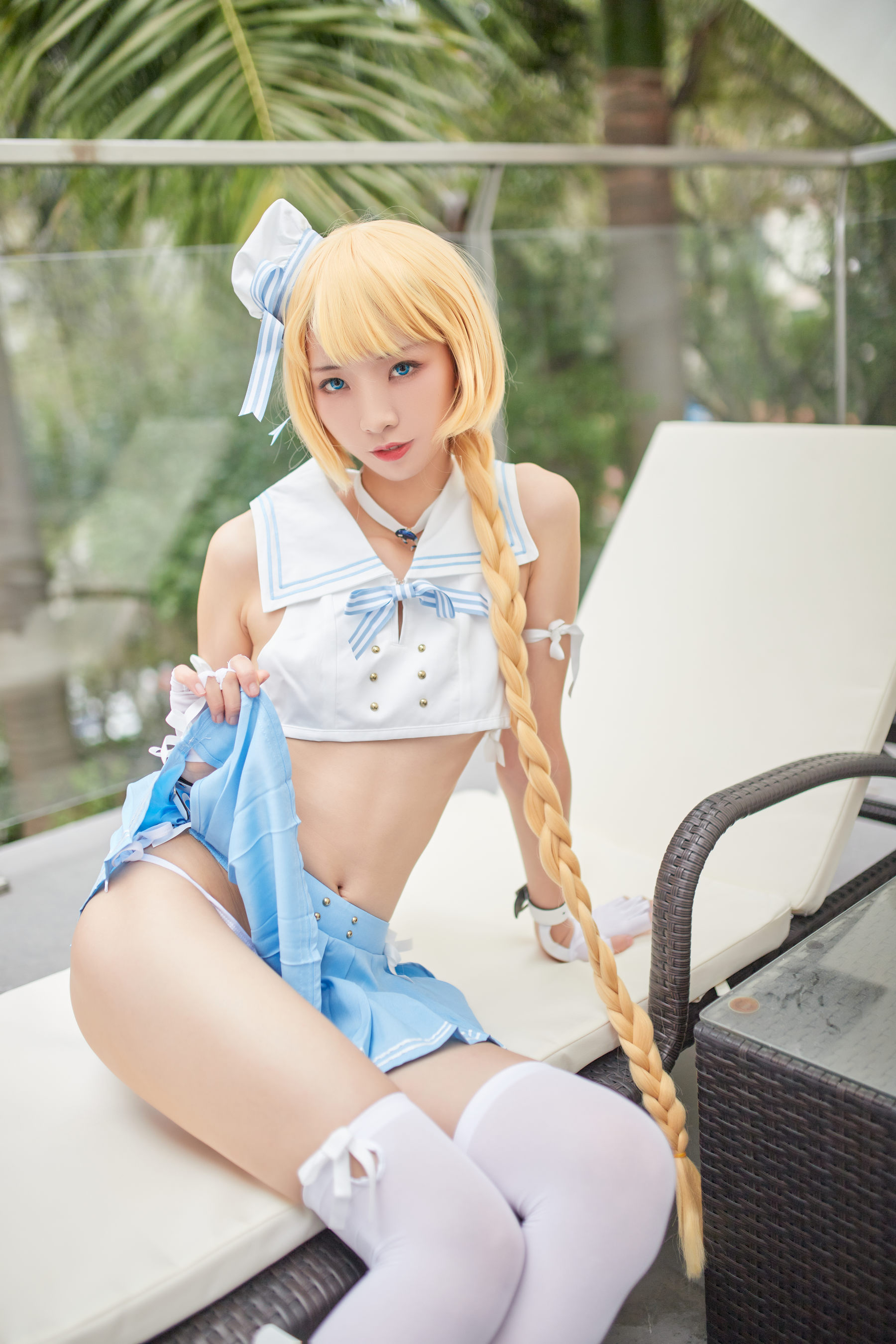 清纯妹子西瓜 – 舰队少女 兔女郎 Cosplay-第88张