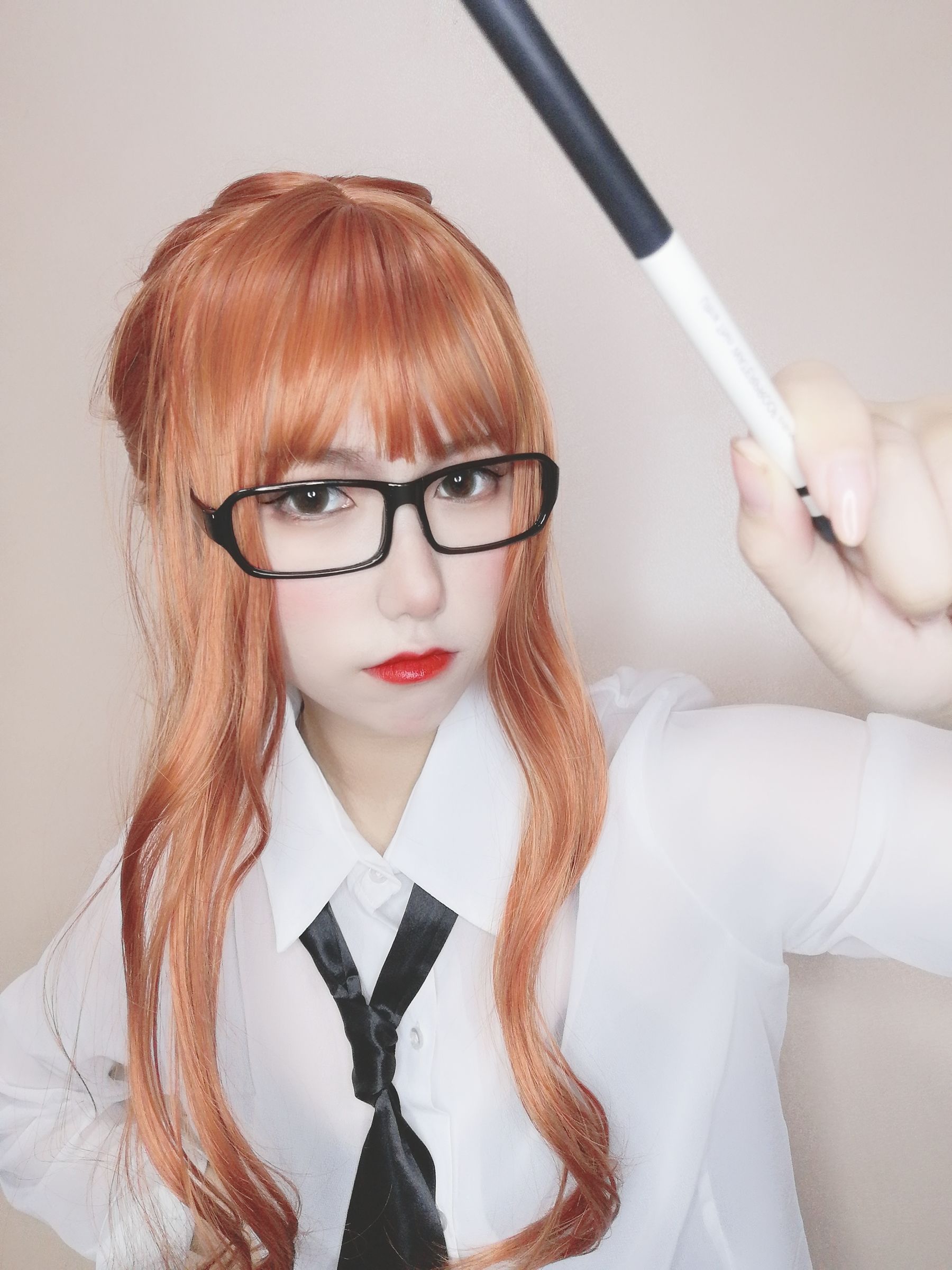 芋圆侑子SJ_ – 黑丝女教师 Cosplay-第5张