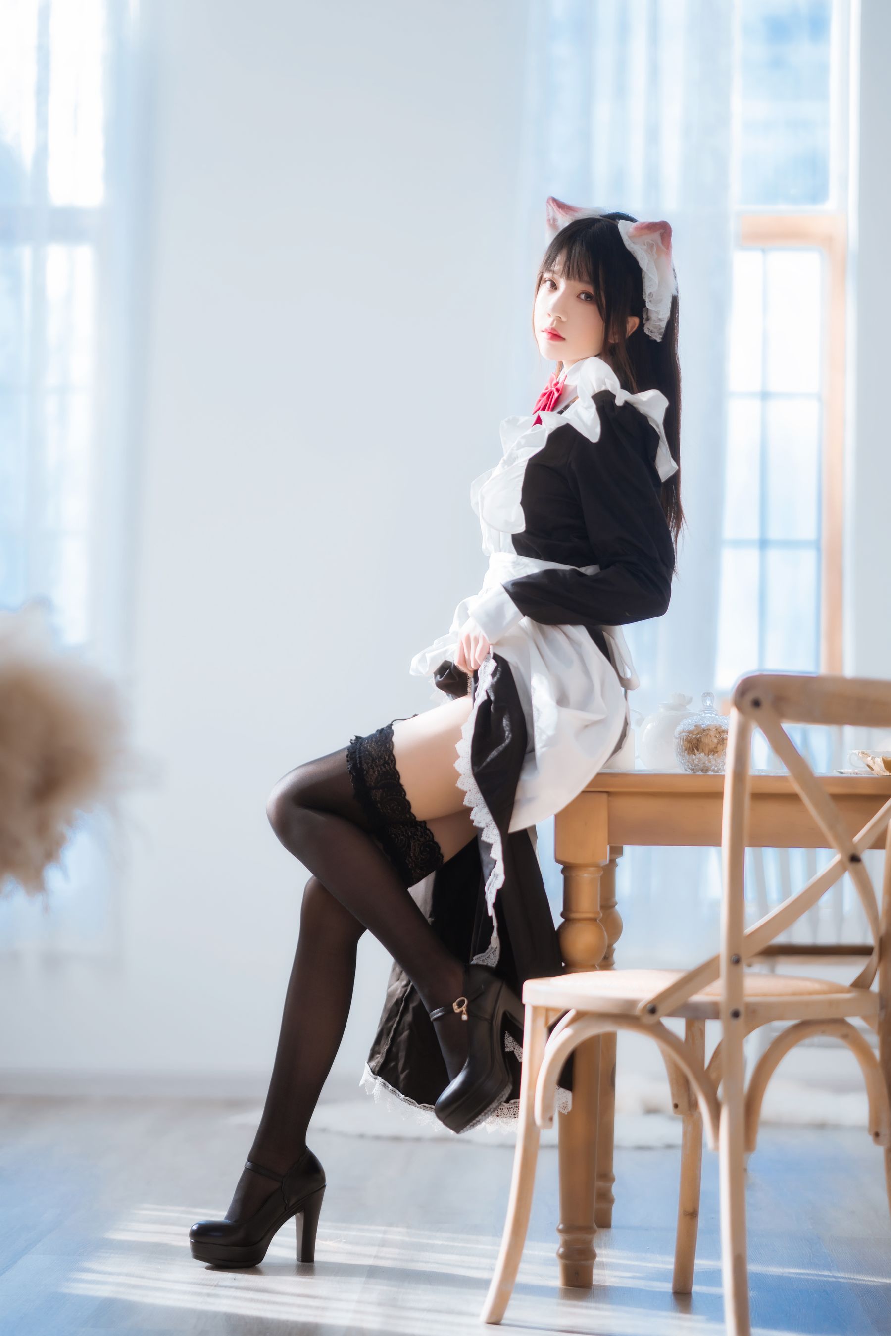 桜桃喵 – 长裙妹抖 Cosplay-第65张