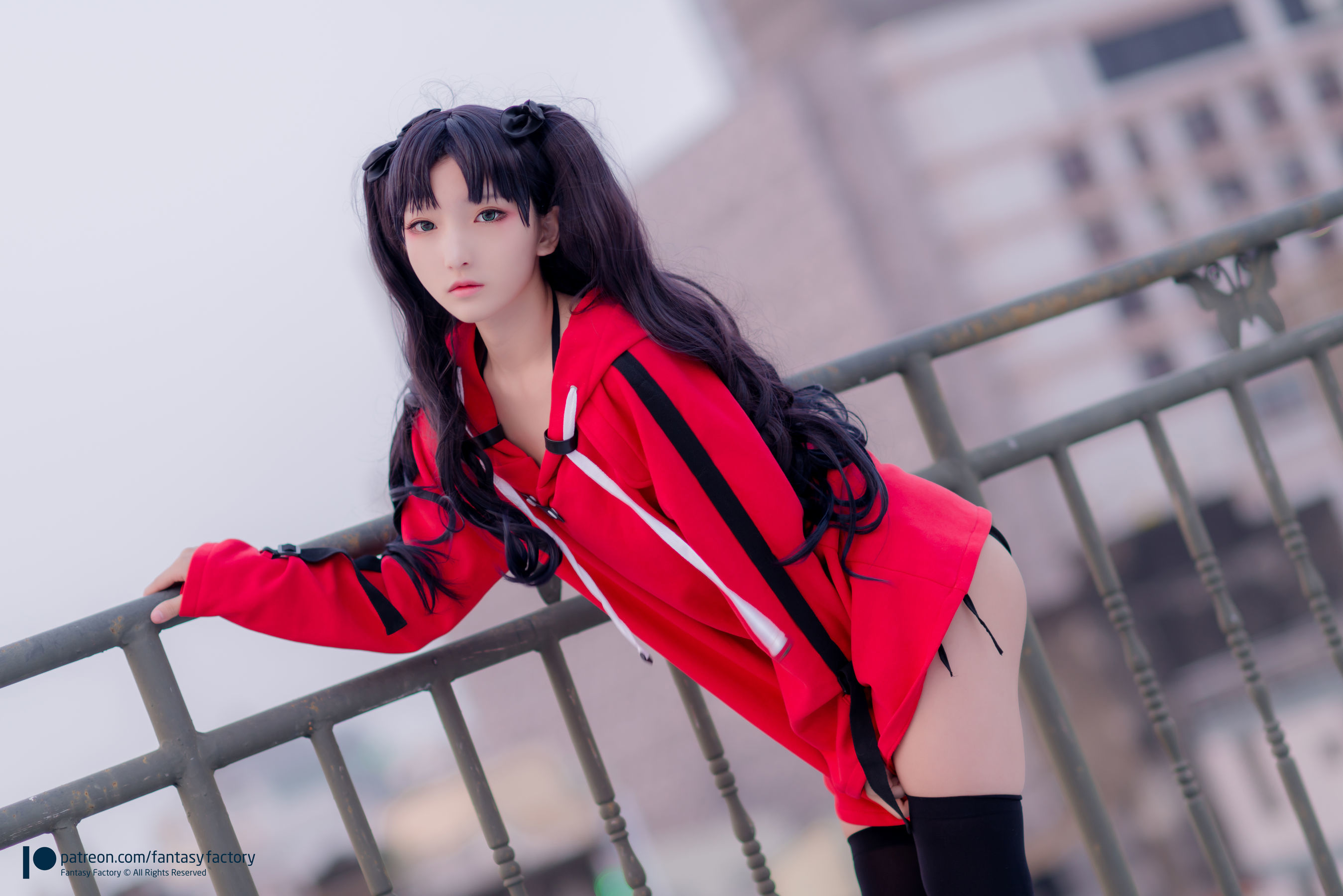 [Fantasy Factory] 小丁Cosplay – 单车少女 黑胶 情趣网衫 Cosplay-第68张
