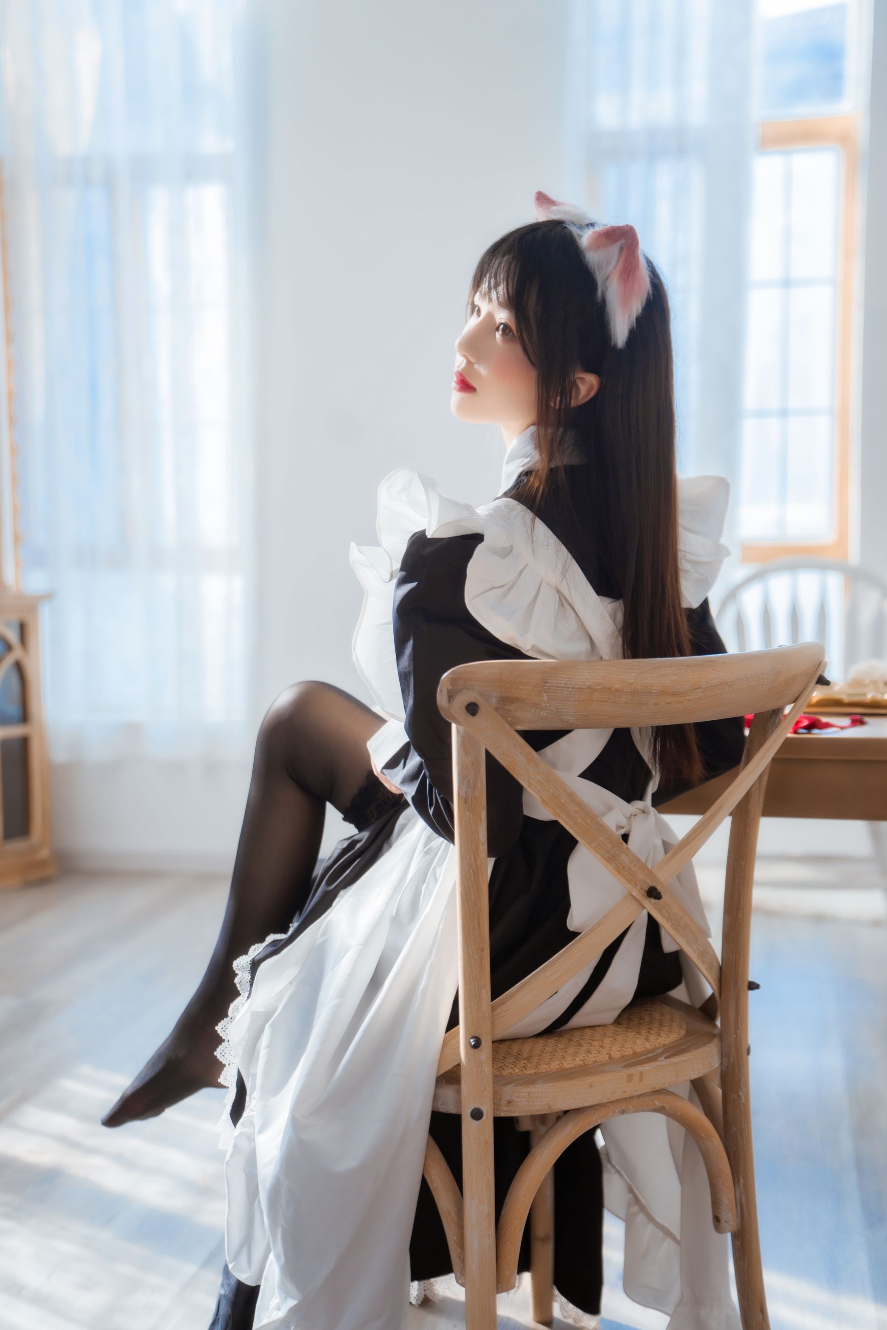 桜桃喵 – 长裙妹抖 Cosplay-第79张