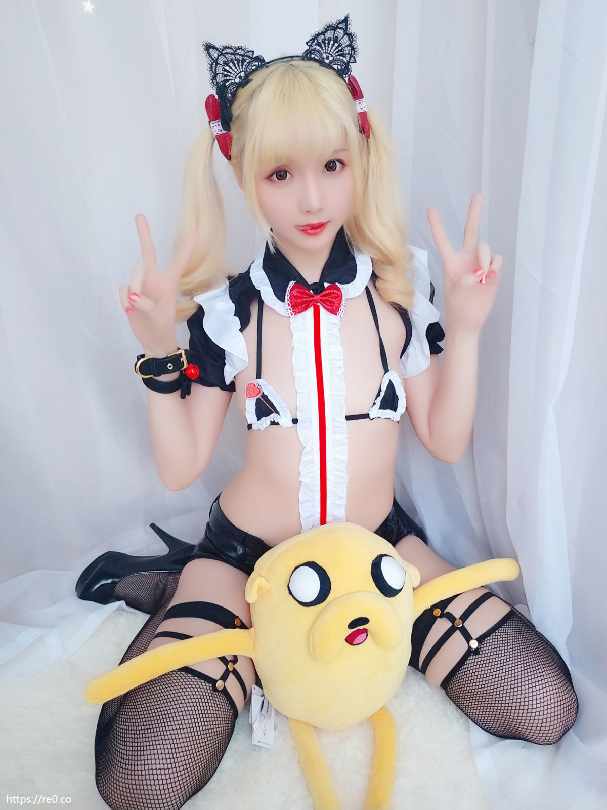 [萝莉COS] 星之迟迟 VOL.04 元气女仆包 Cosplay-第15张