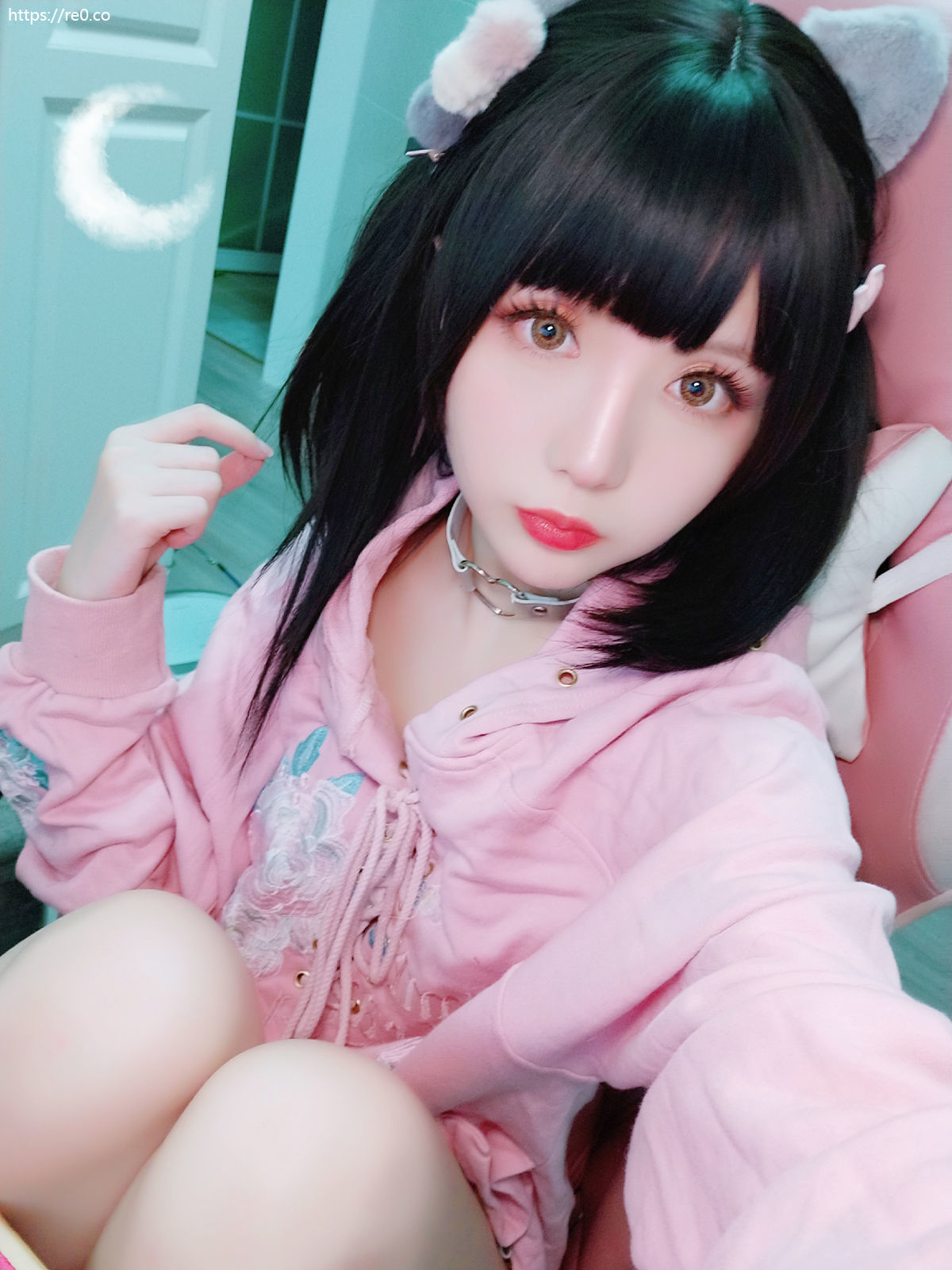 [萝莉COS] 星之迟迟 VOL.04 元气女仆包 Cosplay-第12张
