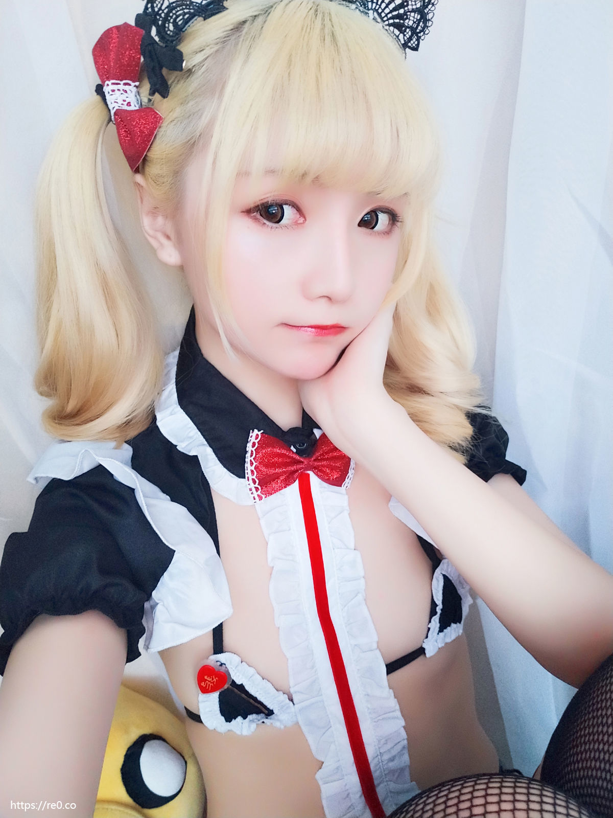 [萝莉COS] 星之迟迟 VOL.04 元气女仆包 Cosplay-第5张