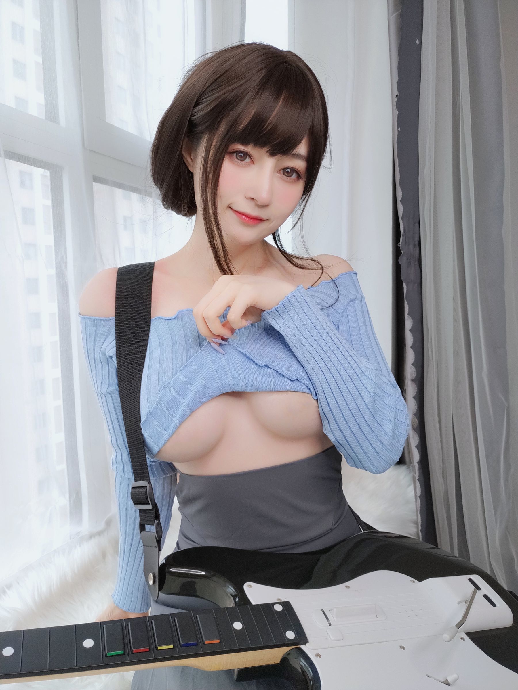 Coser小姐姐白银 – 吉他妹妹 Cosplay-第29张