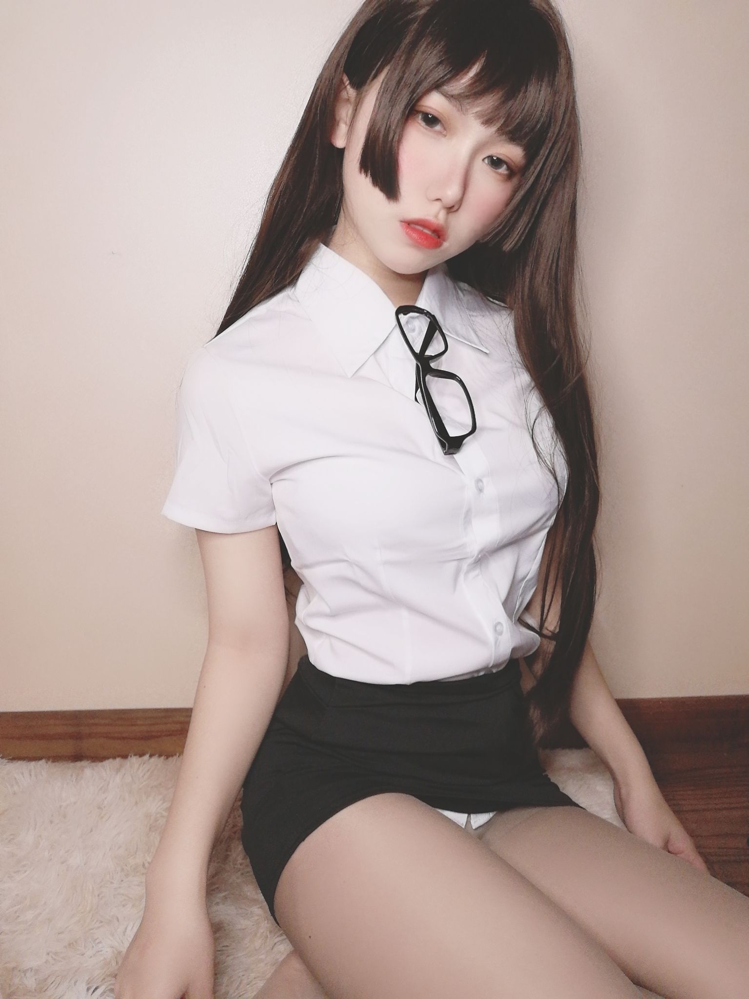 [Cosplay写真] 芋圆侑子SJ_ – 醉酒小秘书 Cosplay-第4张